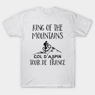 Col D`Aspin Tour de France For The Cycling Fans T-Shirt